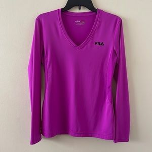 Fila Women Long-sleeve Workout Top